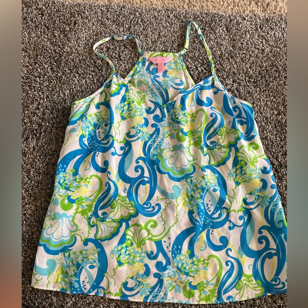Lilly Pulitzer Silk Top